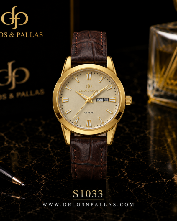DELOS & PALLAS Patrimony Day-Date Women's Watch