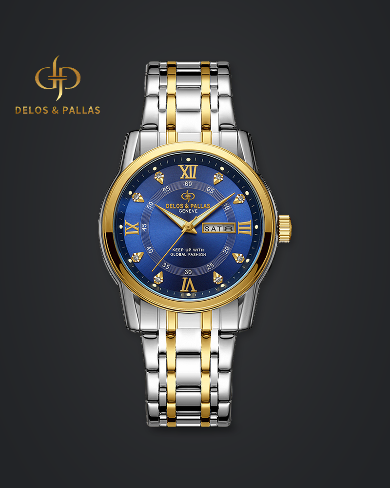 DELOS & PALLAS Overseas Double Calendar